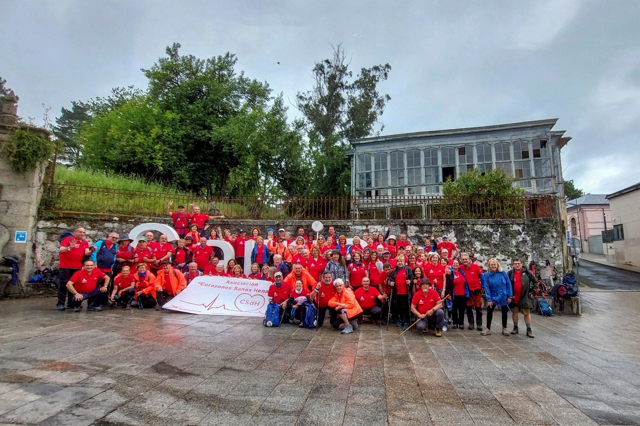 La asociación Corazones Sanos del Henares recorre por sexto año el Camino de Santiago