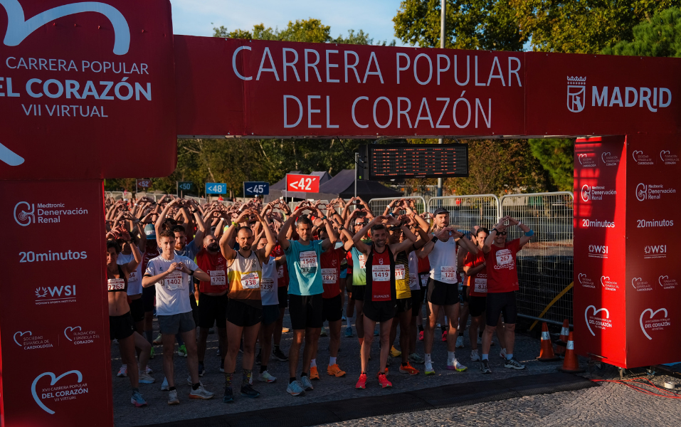 Casi 4.500 personas corren por la salud cardiovascular con motivo del Día Mundial del Corazón