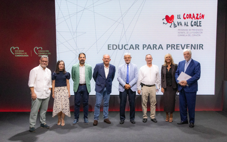Los cardiólogos reclaman impulsar la salud cardiovascular y la formación en reanimación cardiopulmonar desde los colegios