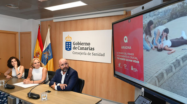 Canarias, segunda región en integrar la app Ariadna para aumentar la supervivencia ante parada cardiorrespiratoria