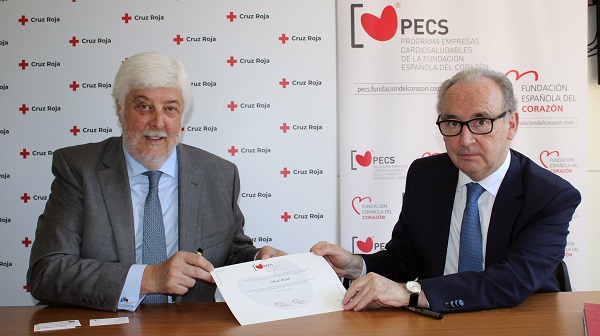 La FEC adhiere a Cruz Roja a su Programa de Empresas Cardiosaludables