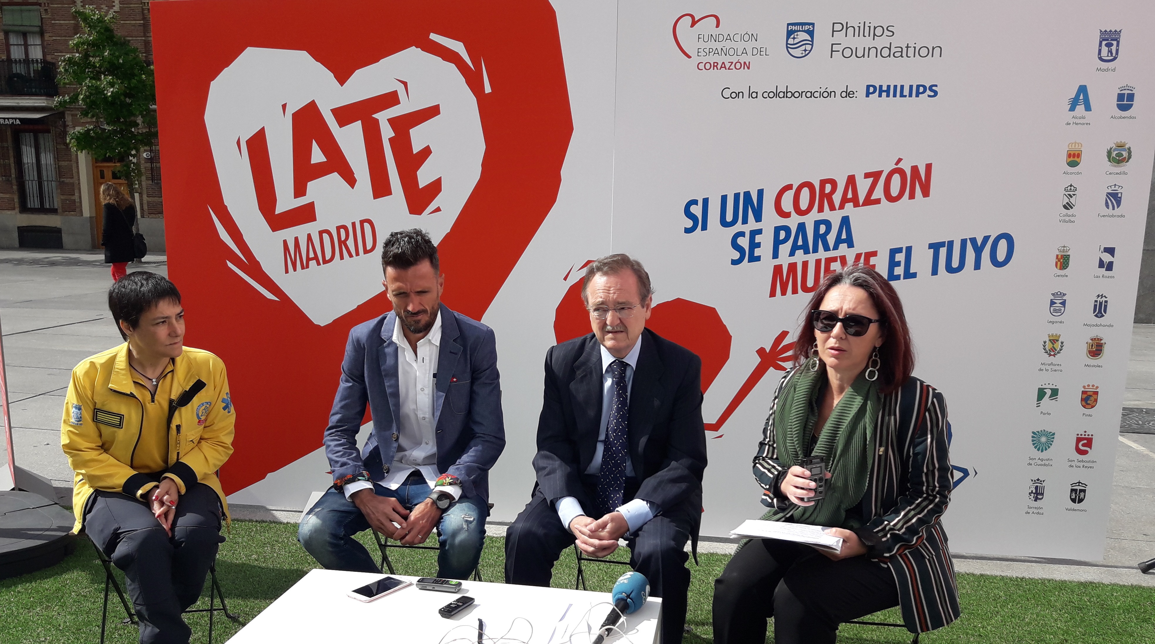 La FEC y la Fundación Philips presentan 'Late Madrid', una llamada a la acción en las ciudades ante el paro cardiaco súbito